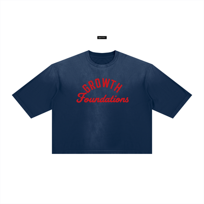 Saved-ish Soul "Growth Foundations" Boxy T-Shirt