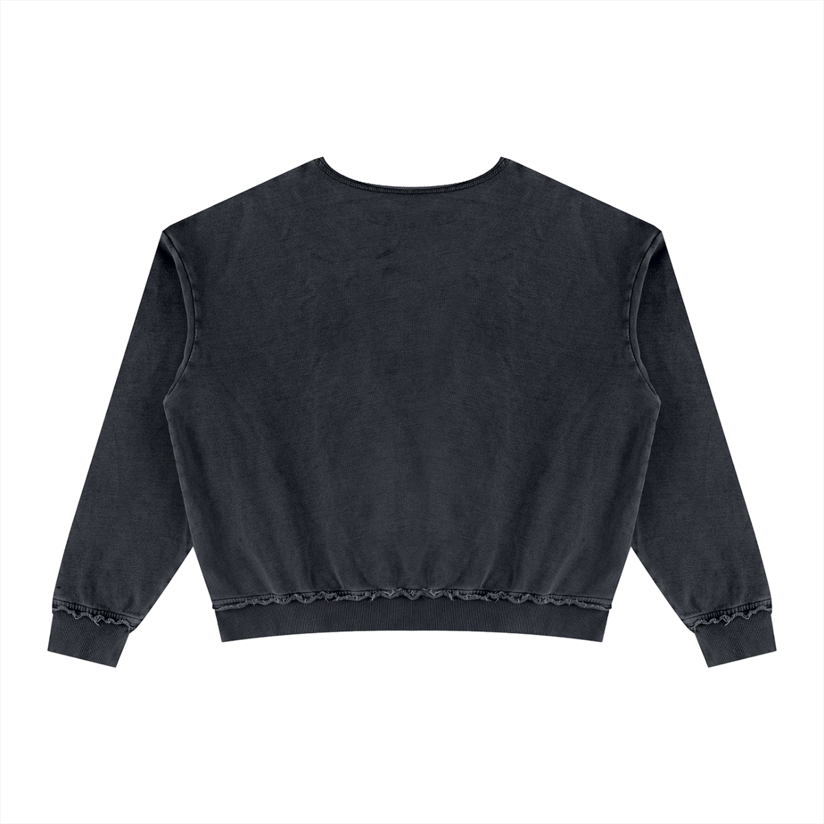 Saved-ish Soul "Kanji" Raw Edge Sweatshirt