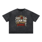 Saved-ish Soul "Philippians 4:13" Mineral Wash Boxy T-Shirt